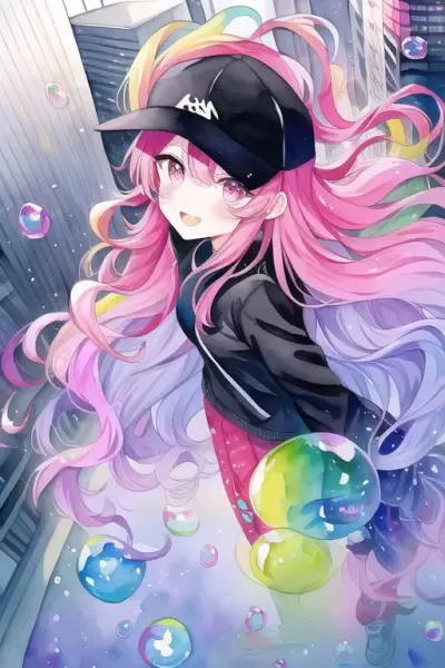 虹髪渋谷ガール🌈