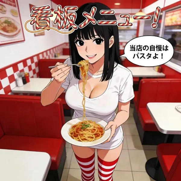 看板メニュー！(comic+img)