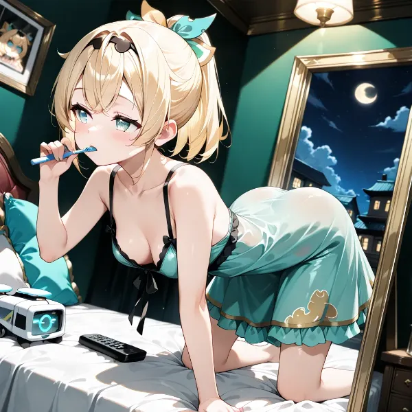 歯磨き　いろはちゃん