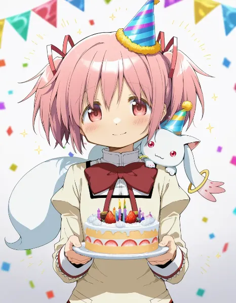 鹿目まどかちゃんバースデー🎉