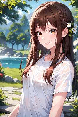 汗かいちゃったね