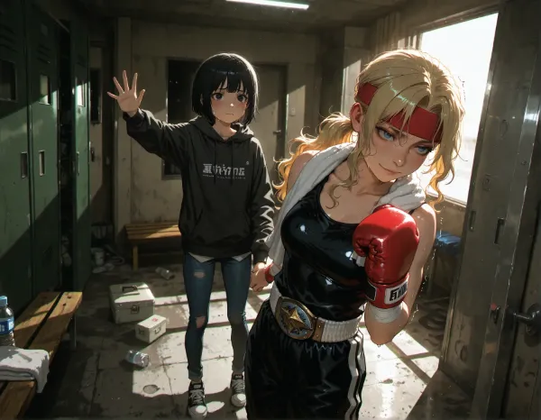 黒髪＆ブロンド・You're King of Kings