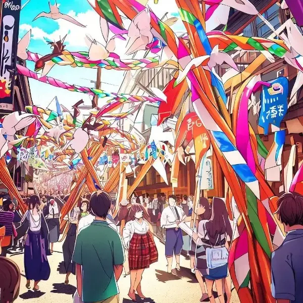商店街の七夕祭り