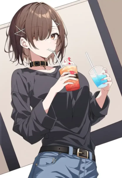 こっちも一口ちょーだい💕