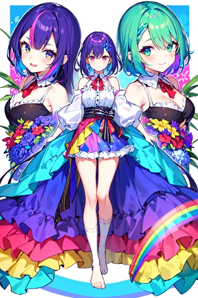 カラフルなうちの子！！（13枚）