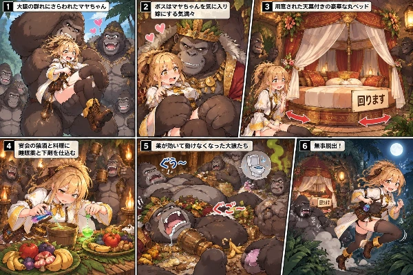 マヤさんVSボス猿他色々…