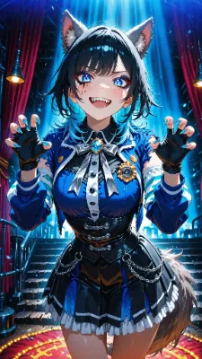 🐺 邪悪なピエロ 〜猛獣ショーの主役はアタシだ！〜🐺🤡