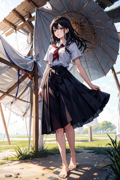 変な屋根の下の不思議ちゃん