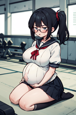 妊娠させられた佐久間さん