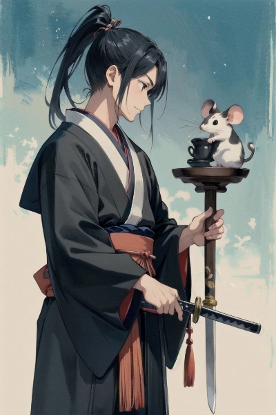 It\'s the Mouse of the Japanese sword called KANOENE〜古の日本刀に宿り、其形を自在に操る鼠の精霊〜