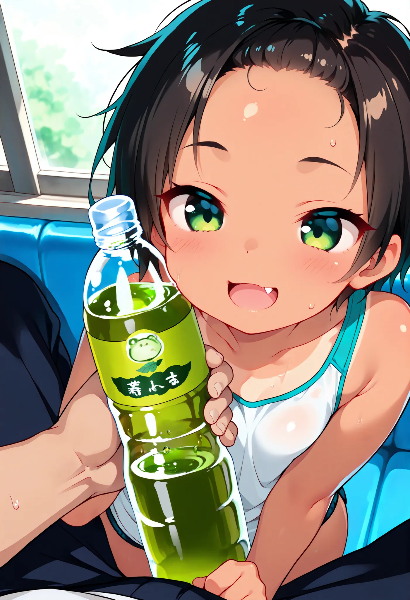 冷たくて気持ちいいー❤️