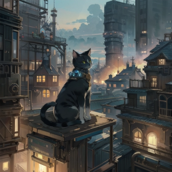 屋根の上の都市