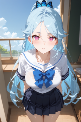 待っていたのは美少女でした