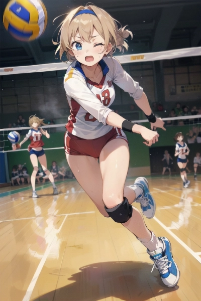 女子ドッジボール的な　その4