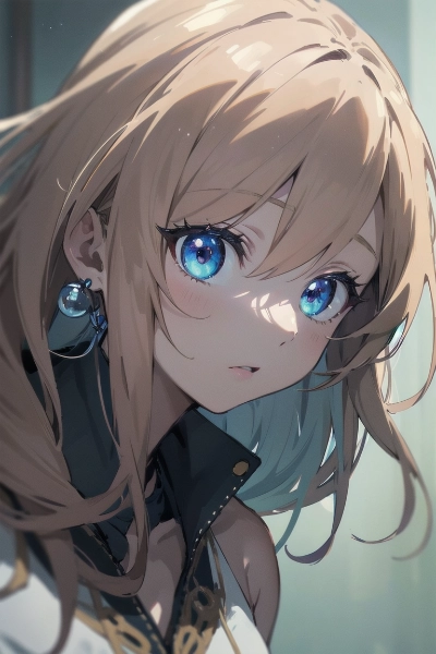 「私の顔になにか？」