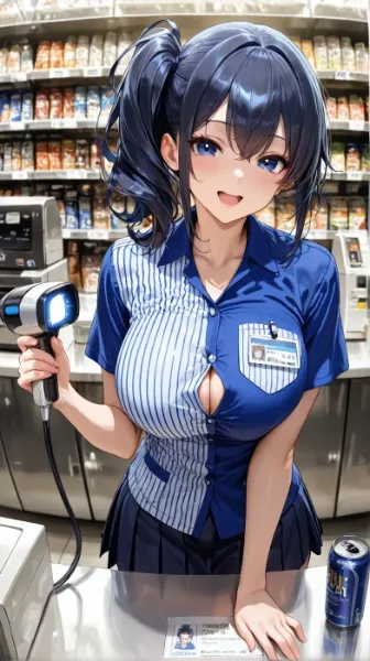 バイト中
