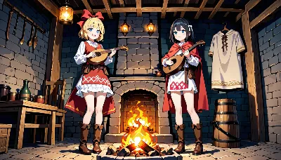 私たちのを聞いていってねー