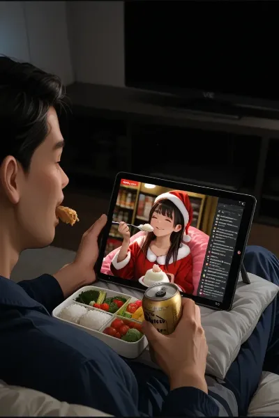 クリスマスぼっち視聴者