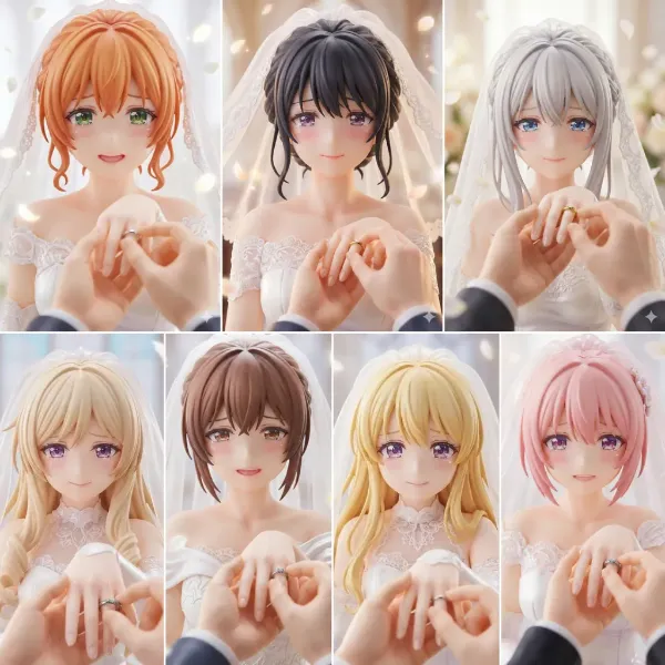 指輪交換7人まとめ（おま好きガールズ × 指輪）