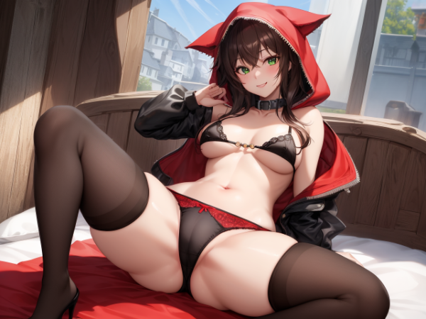 成長した赤ずきんの日常