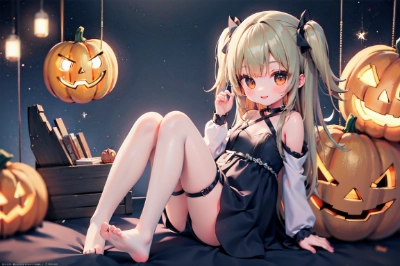 ハロウィンの後