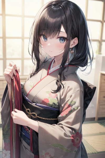 和服の女性