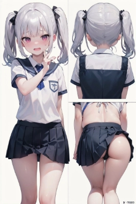 銀髪
