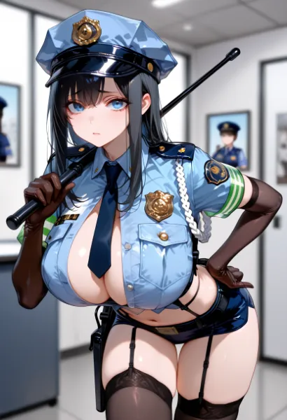 セクシーな女性警官