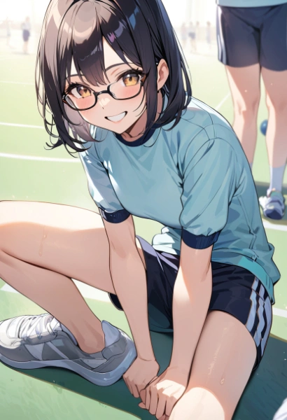 体育スマイル地味子さん