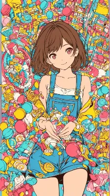 山盛りのお菓子