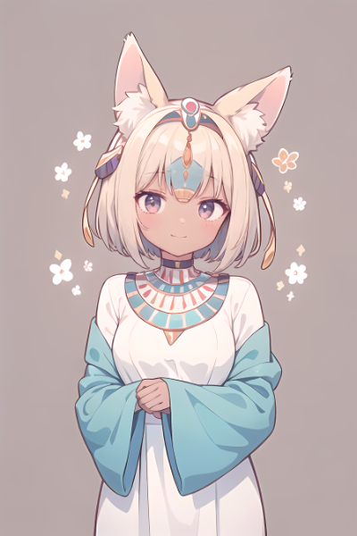 猫神様　～パステルフラット（８枚）～