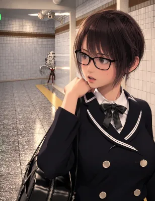 狙われた少女