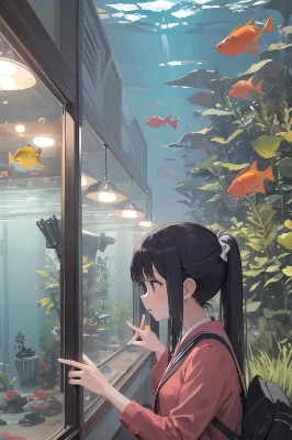午後の水族館