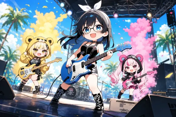 ロックは爆発です～♪