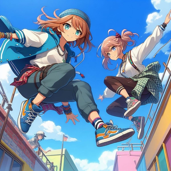 ストリート系パルクール