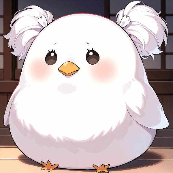 無理矢理ツーサイドアップにさせてみた