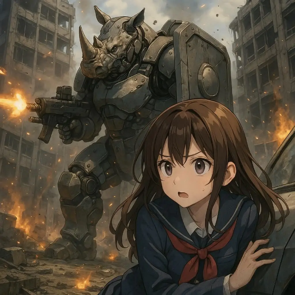 機銃掃射中サイ防具