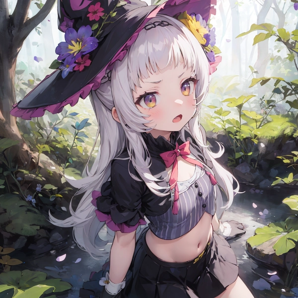 森の中のシオン