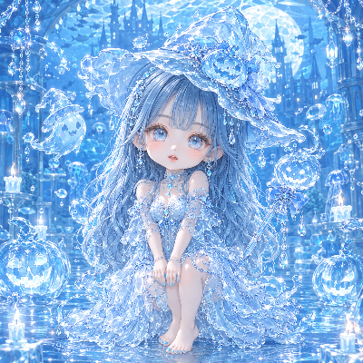 水ちゃん×ハロウィン