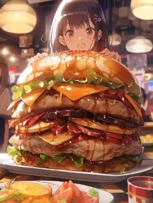 特大ハンバーガー