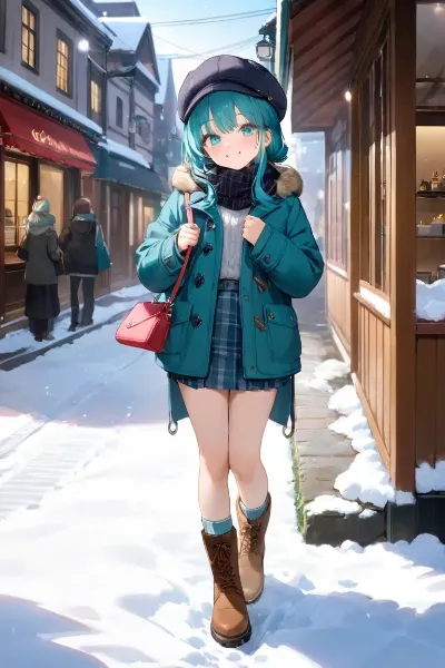 常磐アクア（お題：雪）