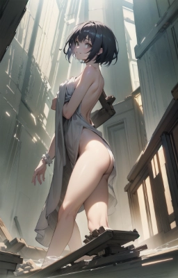Bathing industrial Venus