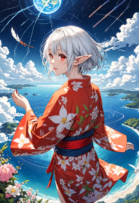 着物エルフ