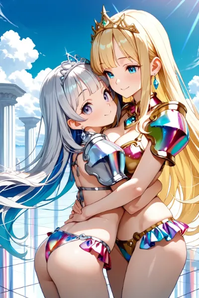 百合ビキニアーマーちゃん