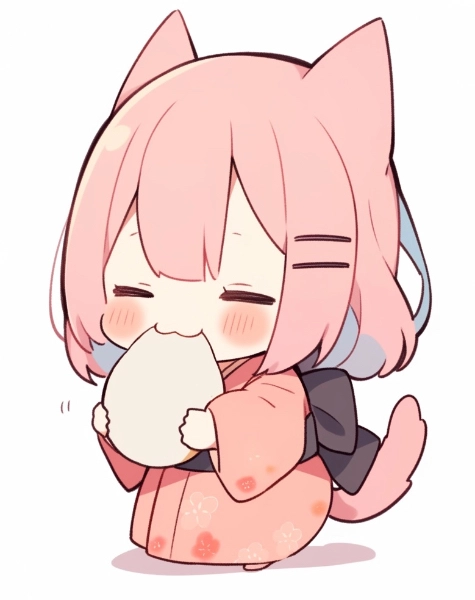 きびだんごもぐもぐ