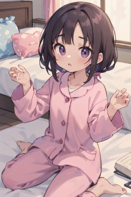 Takina from \"Rikorisu Rikoiru\" is wearing pajamas