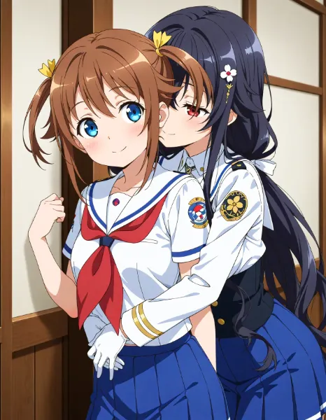 はいふりのミケちゃんがいろんな女の子とイチャイチャしているヤツ２