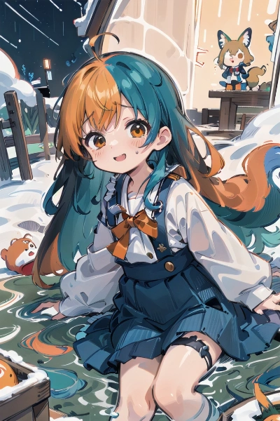 やめてよ…!バレちゃうじゃん…!