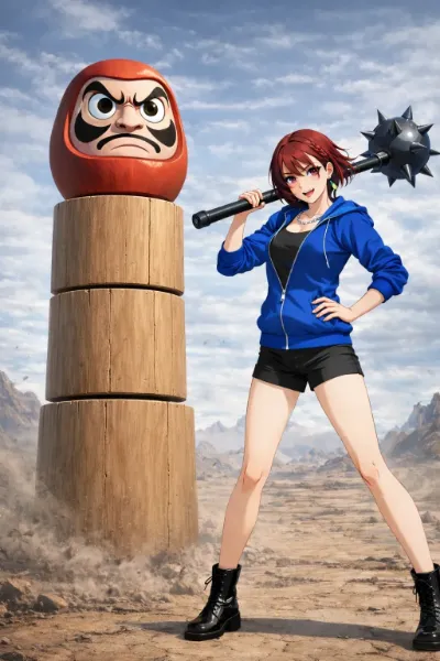 閃光のミラージュ　超番外編 【荒野のだるま落とし】