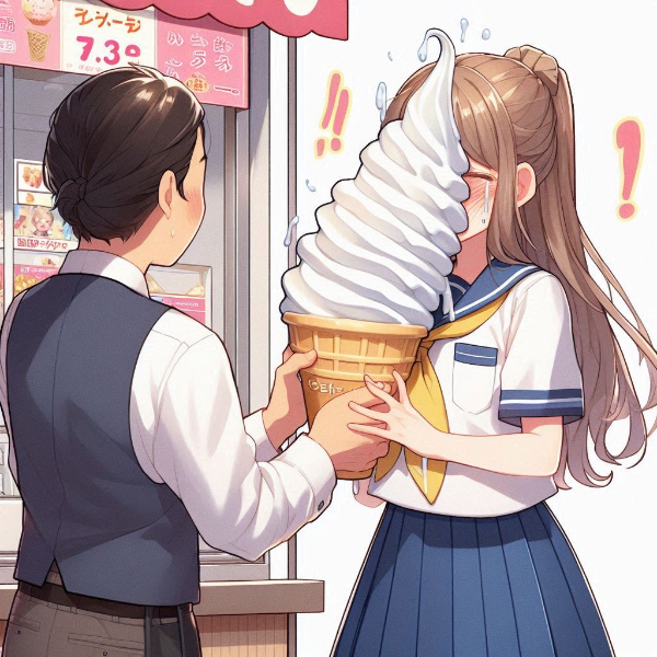 ソフトクリーム殺人未遂